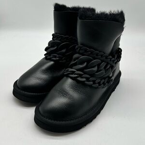 Australia Luxe Collective Alice Shearling Boots Black NWT US 10 | EU 41